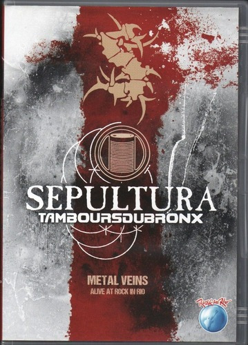 Dvd Sepultura Tamboursdubronx,rock In Rio,novo,frete Free