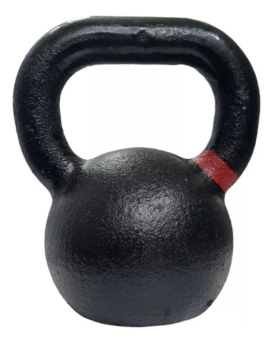 Pesa Rusa Fundicion Kit 8 10 Y 12 Kg Kettlebell Cross Color Negro