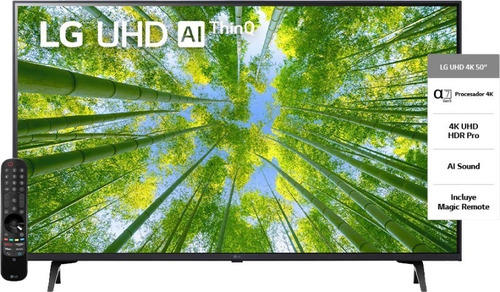 Imagen 1 de 3 de Smart Tv 50 Pulgadas 4k Ultra Hd 50uq8050psb - LG