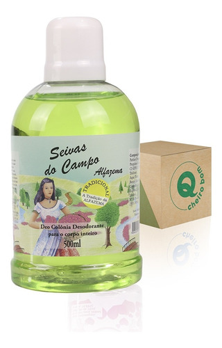 Deo Colônia Alfazema Seivas Do Campo 500ml Original Compre !