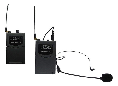Sistema Audio2000s Awm6014u Profesional Uhf Wireless Mobile