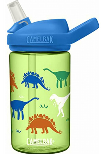 Camelbak Eddy+ Botella De Agua Para Niños De 14 Onzas Con Color Dinorama