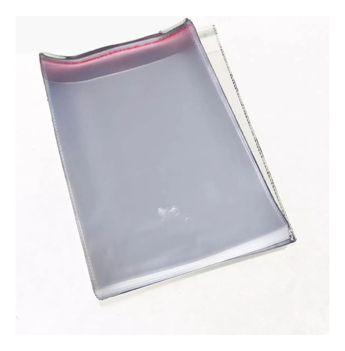 Bolsas Celofán Transparente C/ Adhesivo 15x25+3cm Pack1000pz