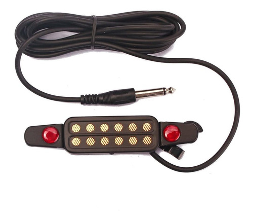 Alnicov Amplificador Transductor Guitarra Acustica 12 Cable