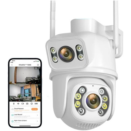 Camara Ip Wifi Fhd Domo Seguridad Autoseguimiento