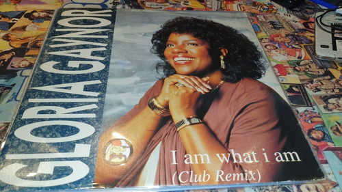 Gloria Gaynor I Am What I Am (club Remix) Vinilo Maxi 1990