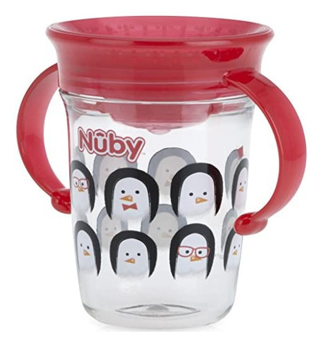 Vaso Bebé Nuby Tritán Sin Derrames, 2 Manijas 360° Wonder