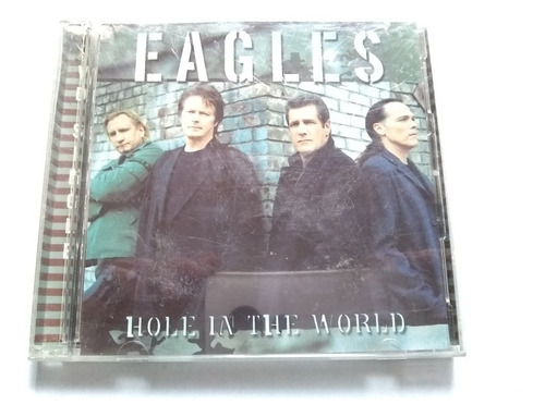 Cd Eagles Hole In The World Caja Con 2 Discos Buen Estado