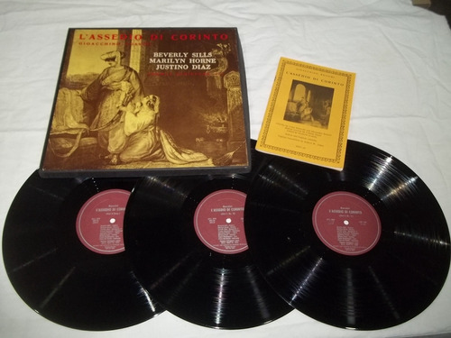 Box Lp Vinil - Gioacchino Rossini - L' Assedio Di Corinto 