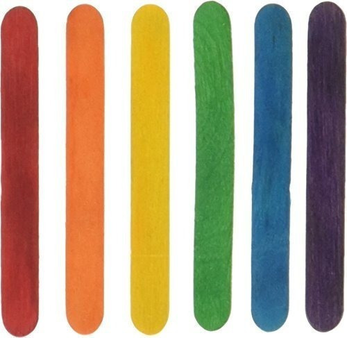 Mini Popsicle Stickscolored 2  18 150pkg