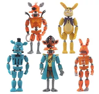 Figuras De Acción Five Night Fnaf Security Breach Fredd, 5 U