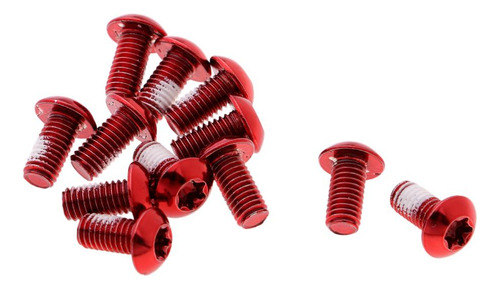 12x Tornillos M5 X 10 Mm De De , Accesorio Para Rojo