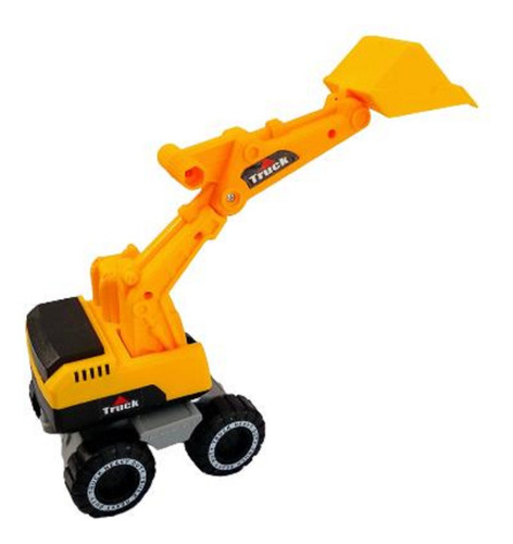 Set 2 Maquinas Excavadora Y Maquina Juguete L20cm A9cm A10cm