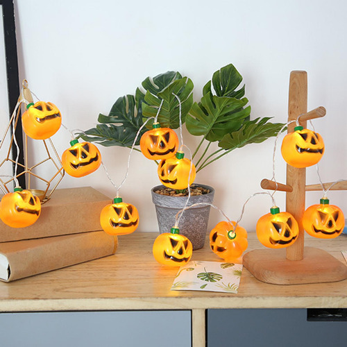 Cadena De Luces Led De Halloween, Lámpara De Terror Que