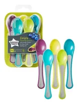 Comprar Tommee Tippee Set X5 Cucharitas Bebes 7m+ Explora Britanico