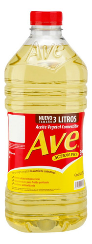 Aceite Ave Action Fry 3 Litros