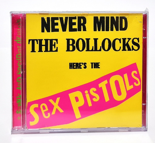 Cd Sex Pistols Never Mind The Bollocks+cd Bonus Lacrado Tk0m