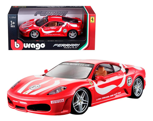 Autos Burago Ferrari Racing 1/24 F430 Fiorano