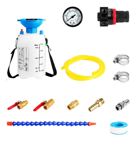 Pneumatic Transmission Fluid Pump Gearbox Oil Filler 5l