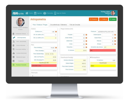 Programa De Nutrição Avanutri - Software Online