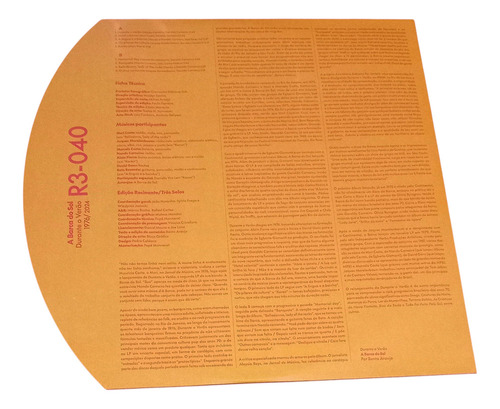 Lp Vinil A Barca Do Sol Durante O Verão Três Selos Remasterizado