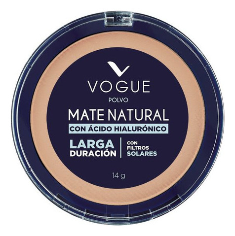Polvo Compacto Vogue Mate Natural 14g
