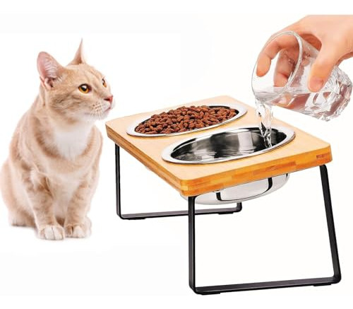 Cuencos Elevados Para Gatos/cachorros, Soporte Elevado Para 