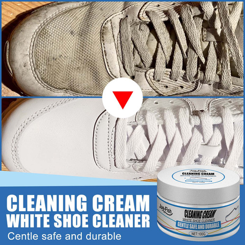 Crema Limpiadora De Zapatos Multifuncional I, Small White Sh
