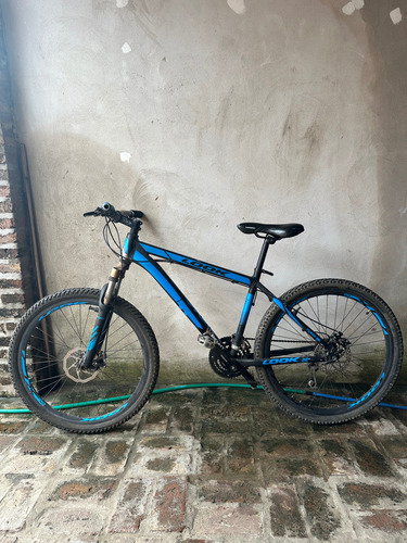 Bicicleta Look Rodado 26 Negro Y Azul