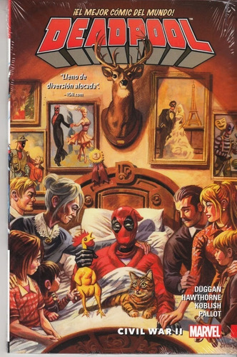 Comic Deadpool El Mejor Comic Del Mundo Vol 5 Civil War Ii