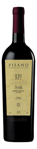 Vino Pisano Rpf Syrah Reserva