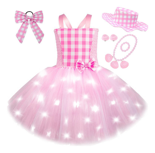 Disfraz De Led S Barbi Para Niñas, Baile, Barbe, Ballet, Tut