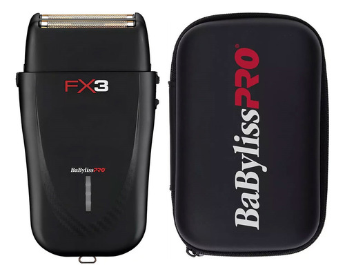 Rasuradora Babyliss Fx3 Con Funda Fxx3sb Negra 127v