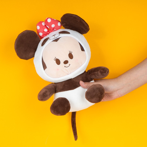 Miniso Peluche Disney Minnie Mouse Disfrazada De Pandita Fel