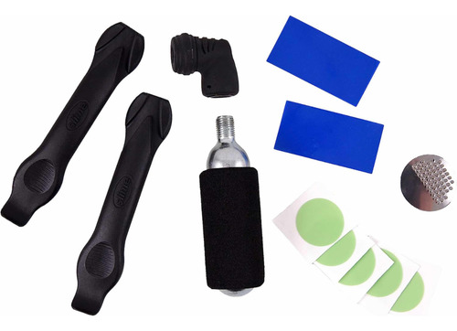 Slime Kit Para Reparar E Inflar Llanta De Bicicleta