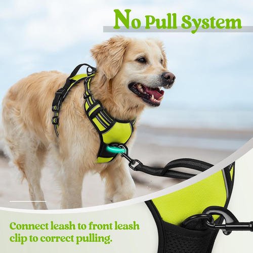Arnés Para Perro Rabbitgoo, Sin Tirones, Ajustable, Modelo L