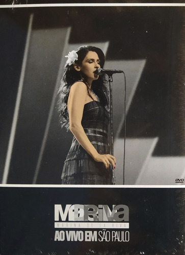 Marina De La Riva Ao Vivo Em Sp Dvd Original Lacrado