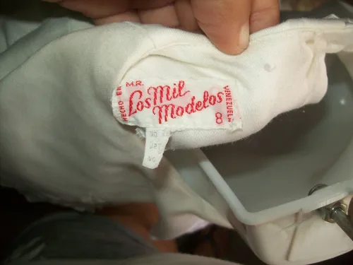 Vestido De Niña Talla 8 Blanco (Usado)