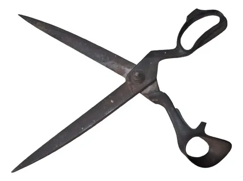 Antigua Tijera De Tapiceria_largo 42cm_ Longitud Corte 22cm (Usado)