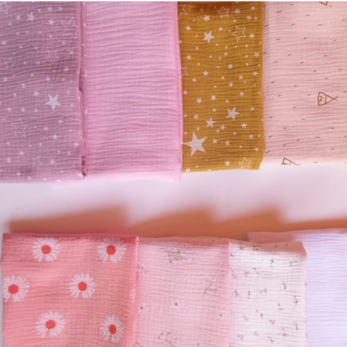 Imagen 5 de 9 de Promo 2 Mantas De Muselina Swaddles Rebozo Recibidor Bebé