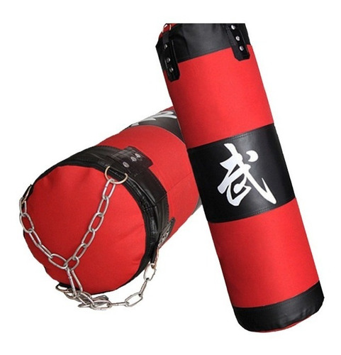 Saco De Box Boxeo Entreno Mma Fitness Con Cadena 100/120cm
