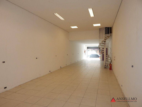 Imagem 4 de 13 de Salão Para Alugar, 158 M² Por R$ 3.000,00/mês - Jardim Bom Pastor - Santo André/sp - Sl0496