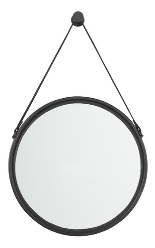 Imagen 1 de 4 de Espejo Circular De Pared Estilo Vintage Industrial