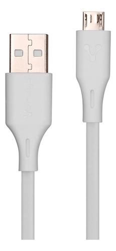 Vorago Cab-m01w Cable Usb A Micro Usb 1 Metro Color Blanco
