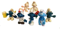 Comprar Figuras Coleccionables De Los Pitufos Vintage 7 Pzs