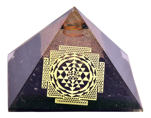 Piramide Orgonite Tourmalina Generator Sri Yantra Alb12 2021