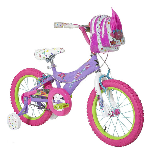  Dynacraft Trolls Girls Bmx Street / Dirt Bike Con Freno De 