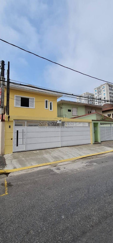 Imagem 2 de 15 de Sobrado Para Venda Em Santos, Rua Anália Franco 58 - 3106