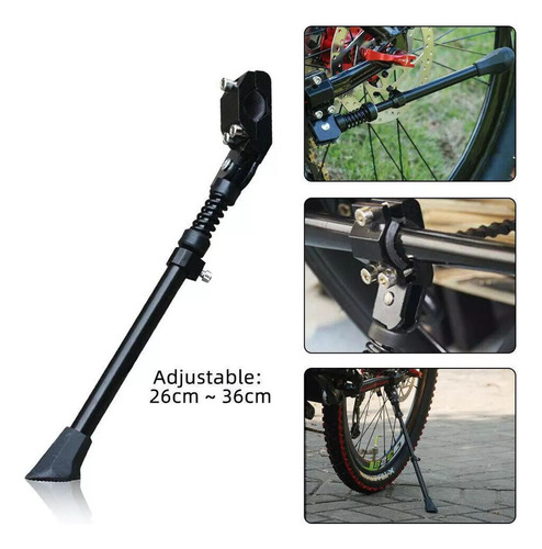 Pie De Aleación Ajustable Soporte Para Bicicleta