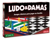 Comprar Ludo Y Damas Tablero 2 En 1 Juegos De Mesa Didacta